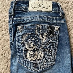 Miss Me Standard Boot jeans size 25